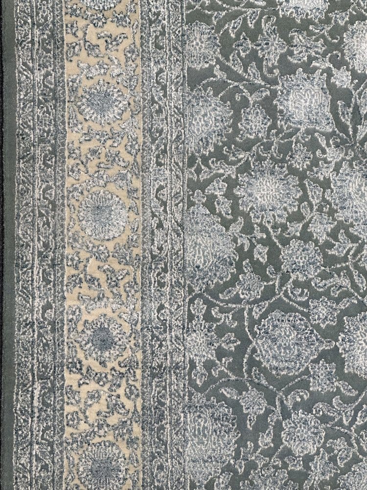 Fine Ziegler Wool & Silk Hand Knotted Rug