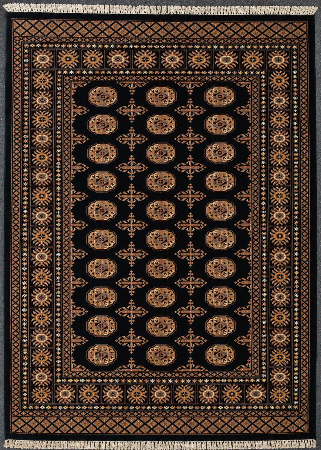 Bohkara hand knotted Pakistan 196x139cm