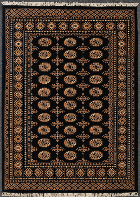 Bohkara hand knotted Pakistan 196x139cm