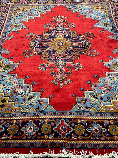 Persian Mahal 205x158cmPure wool pile Rug Hand Knotted