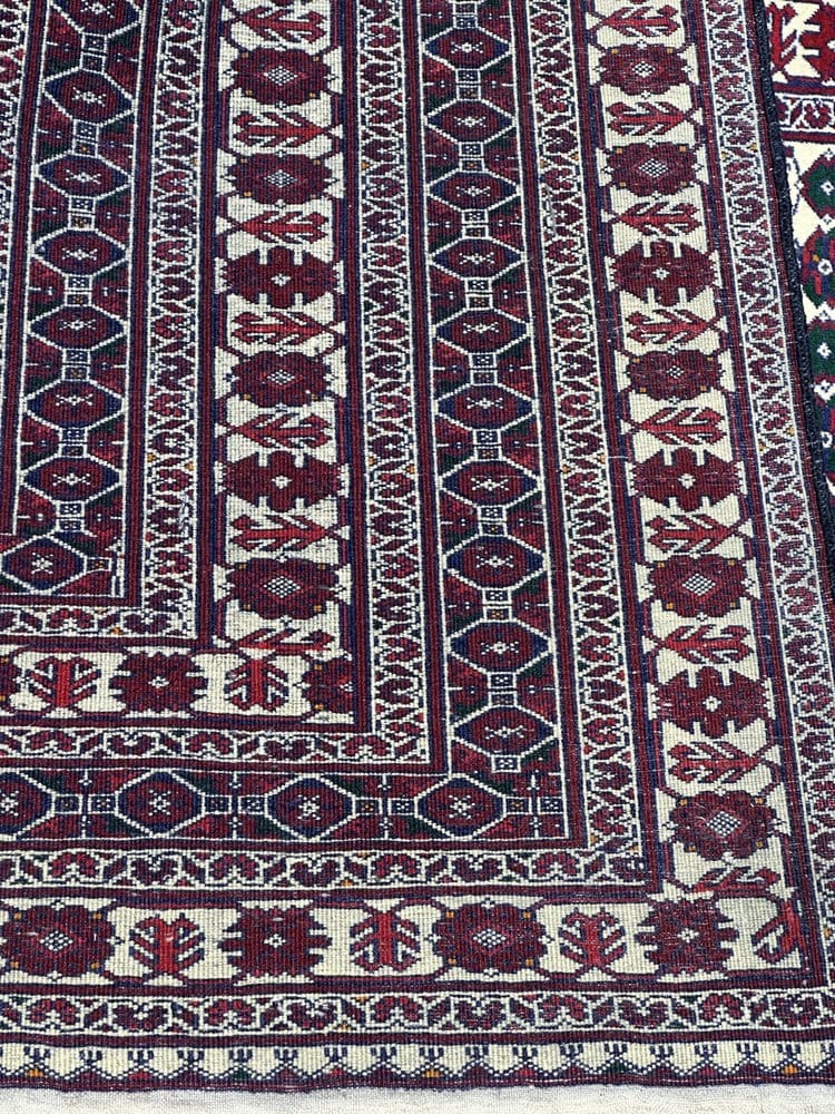 Fine Afghan Shakh Extremely fine hand woven Rug
