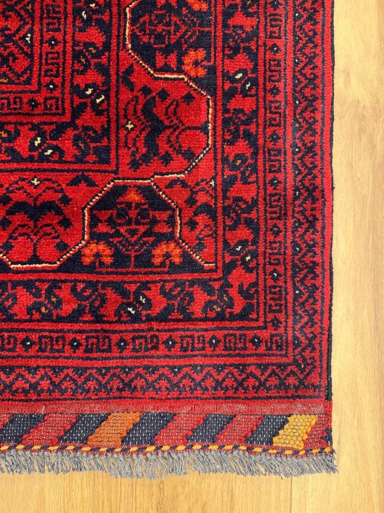 Tribal Khal Mohammedi fine Afghan Rug 100% Pure wool pile