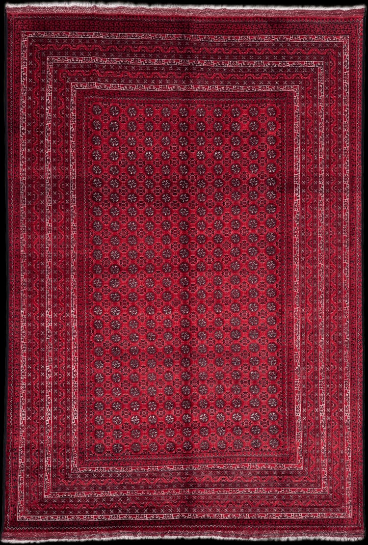 Stunning Khawaja Roshnai Pure Wool pile handmade from Afghanistan