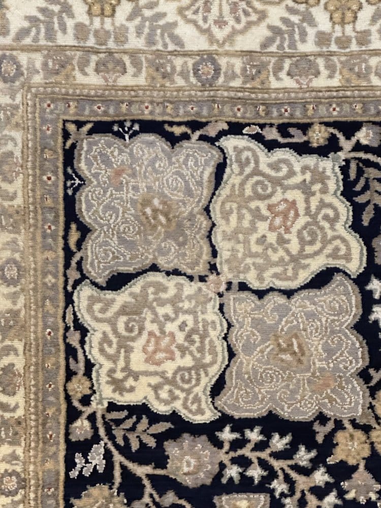 Persian Ifshar fine wool with silk highlight hand knotted 312cm x 240cm