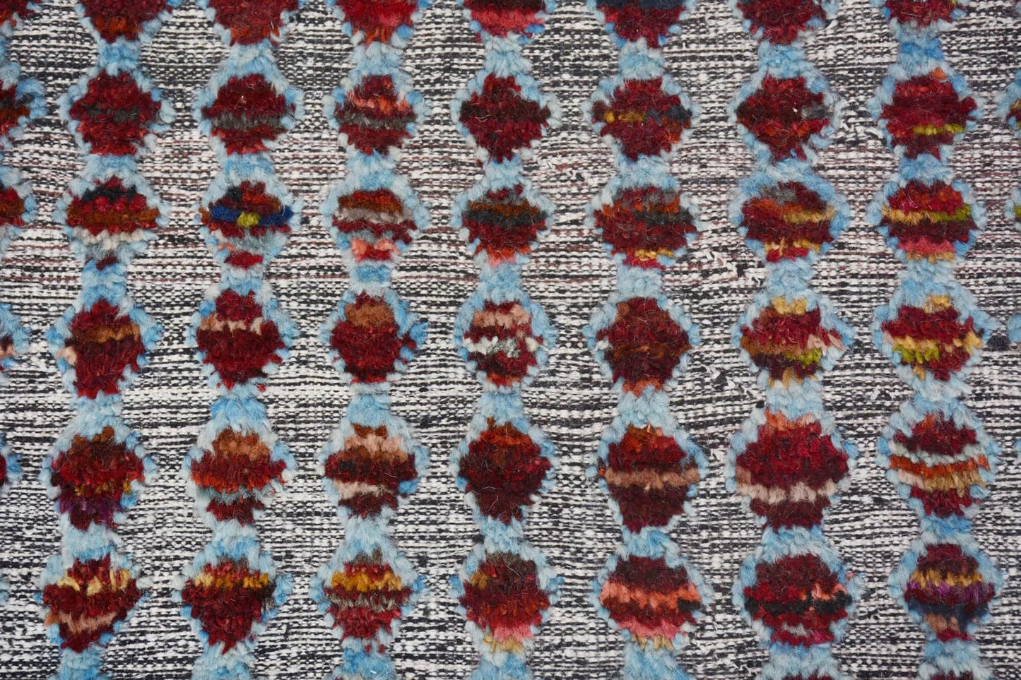 322cm x 189cm Modern Moroccan Rug Hand Knotted Pure wool pile
