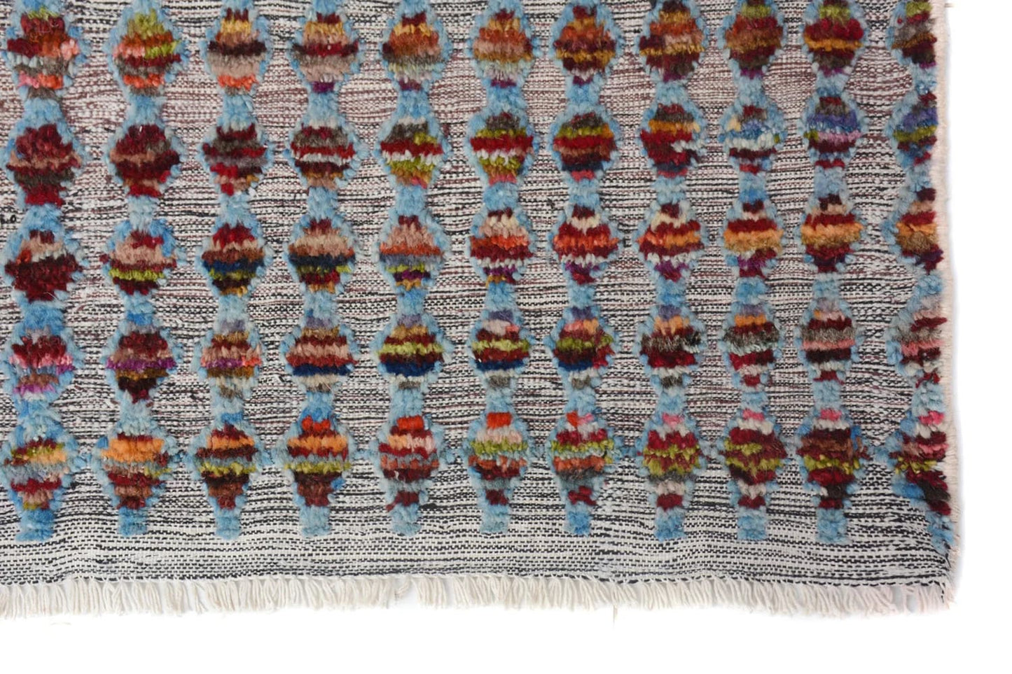 322cm x 189cm Modern Moroccan Rug Hand Knotted Pure wool pile
