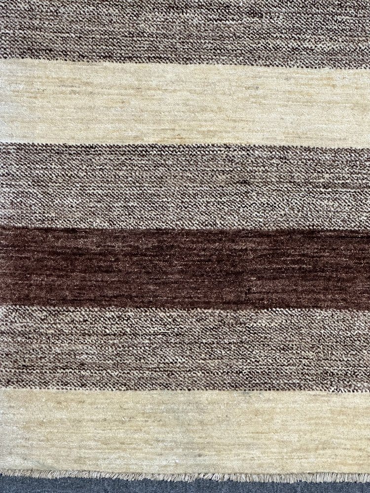 Afghan Gabbeh Modern Hand knotted Wool rug 236x180cm