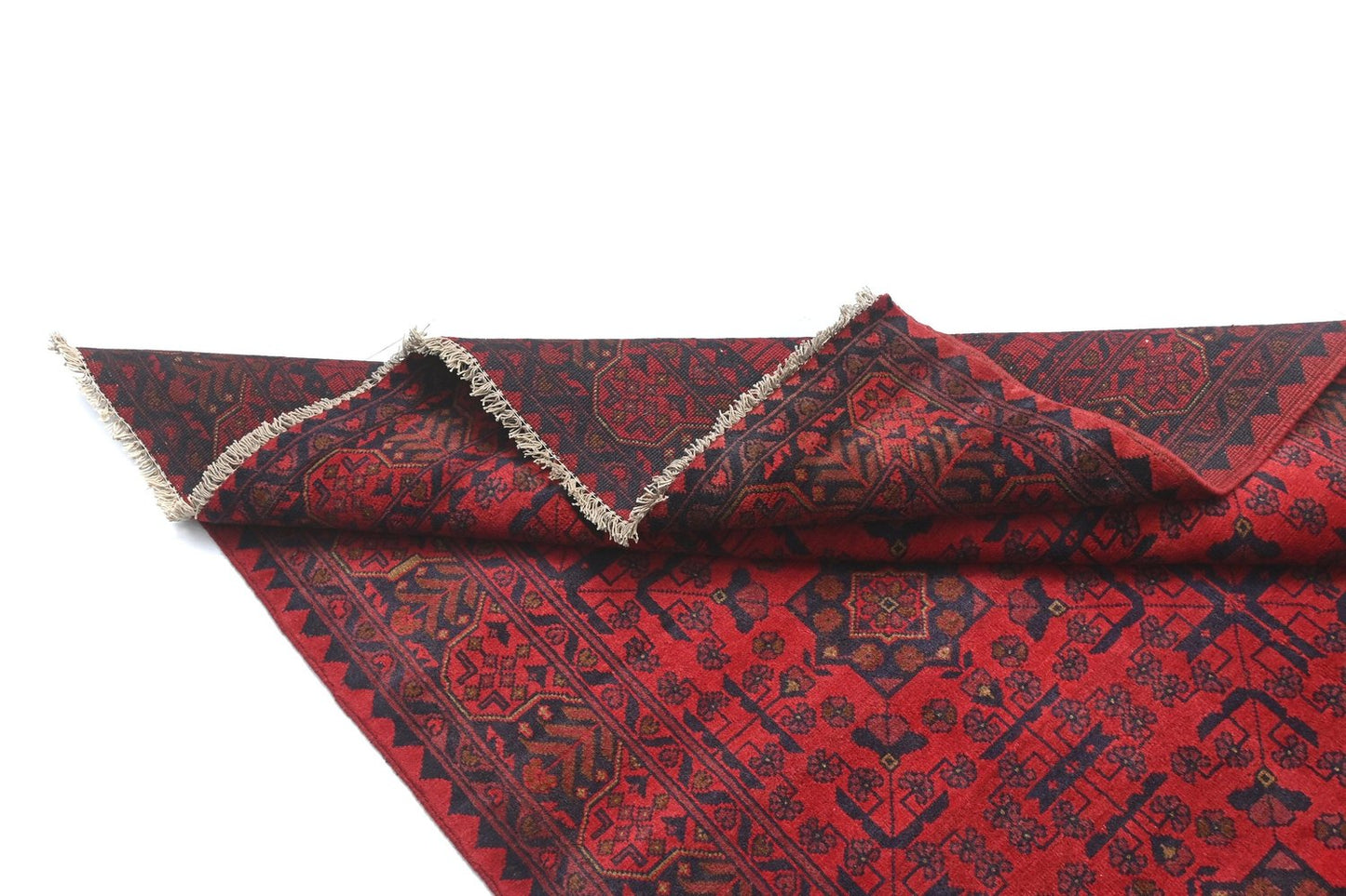 Pure Wool pile Hand knotted Rug from Afghanistan